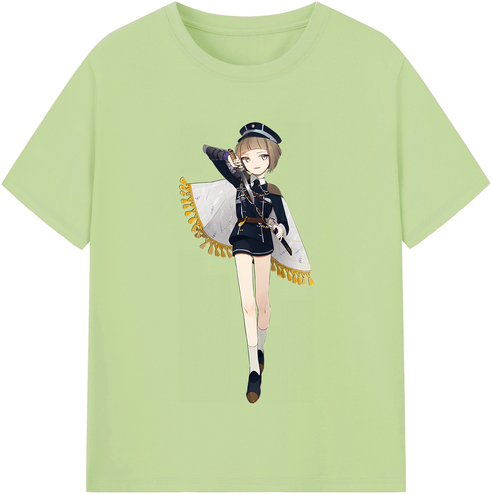 （画像用） 刀剣乱舞 Touken Ranbu 綿100％半袖Tシャツ（フロントプリント）